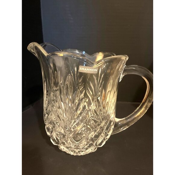 Shannon Dublin Crystal Pitcher 46 Oz Elegant New in Box - Picture 3 of 5